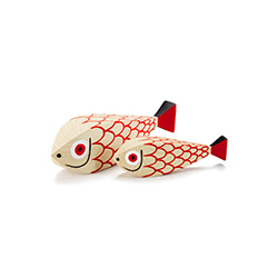 Wooden Dolls Mother Fish & Child CG-A1567