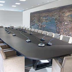 椭圆形木制会议桌 CG-A1701-10