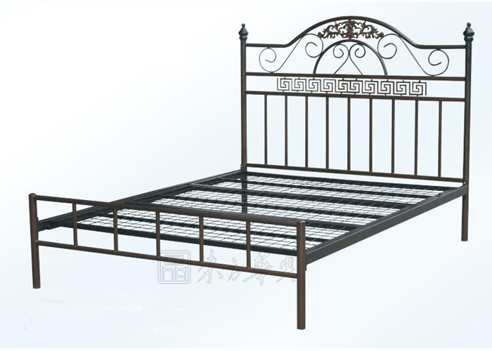 学校家具|学生公寓床|办公家具|铁艺床|铁艺双人床，铁架床， CG-A25