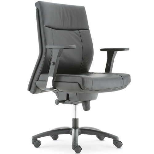 办公椅|现代真皮中班椅|办公家具|中班椅 CG-D7511