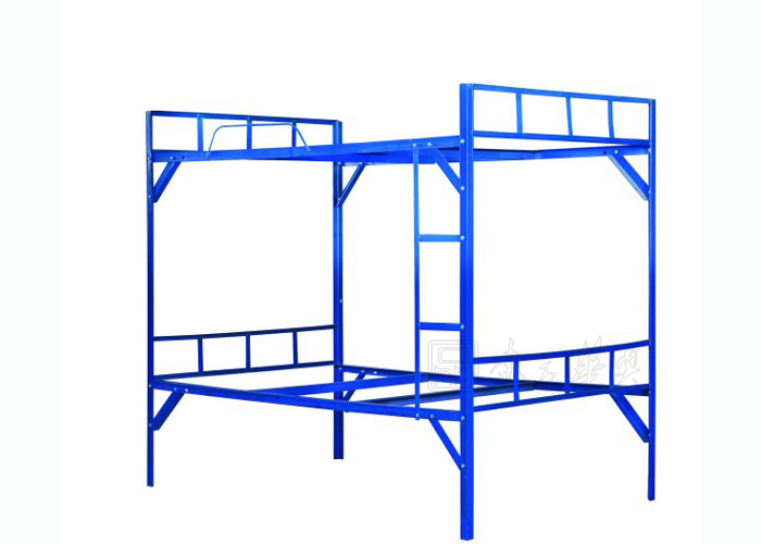 学校家具|学生公寓床|办公家具|角铁上下床|上下床，上下铁床，公寓上下床 CG-JZ-7B