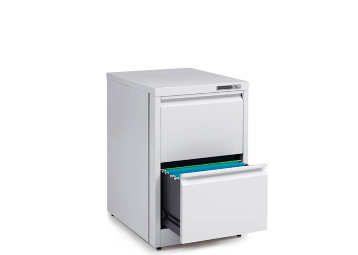 钢制家具|抽屉柜、卡箱|办公家具|竖向两抽柜|文件柜|密码文件柜 CG-KP-L-2B-G