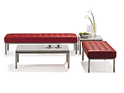 佛罗伦斯两人位条凳CG-Knoll-SF1_办公家具_凳子_现代经典休闲椅