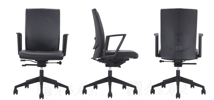 办公椅|现代真皮中班椅|办公家具|真皮中班椅|中班椅，真皮办公椅