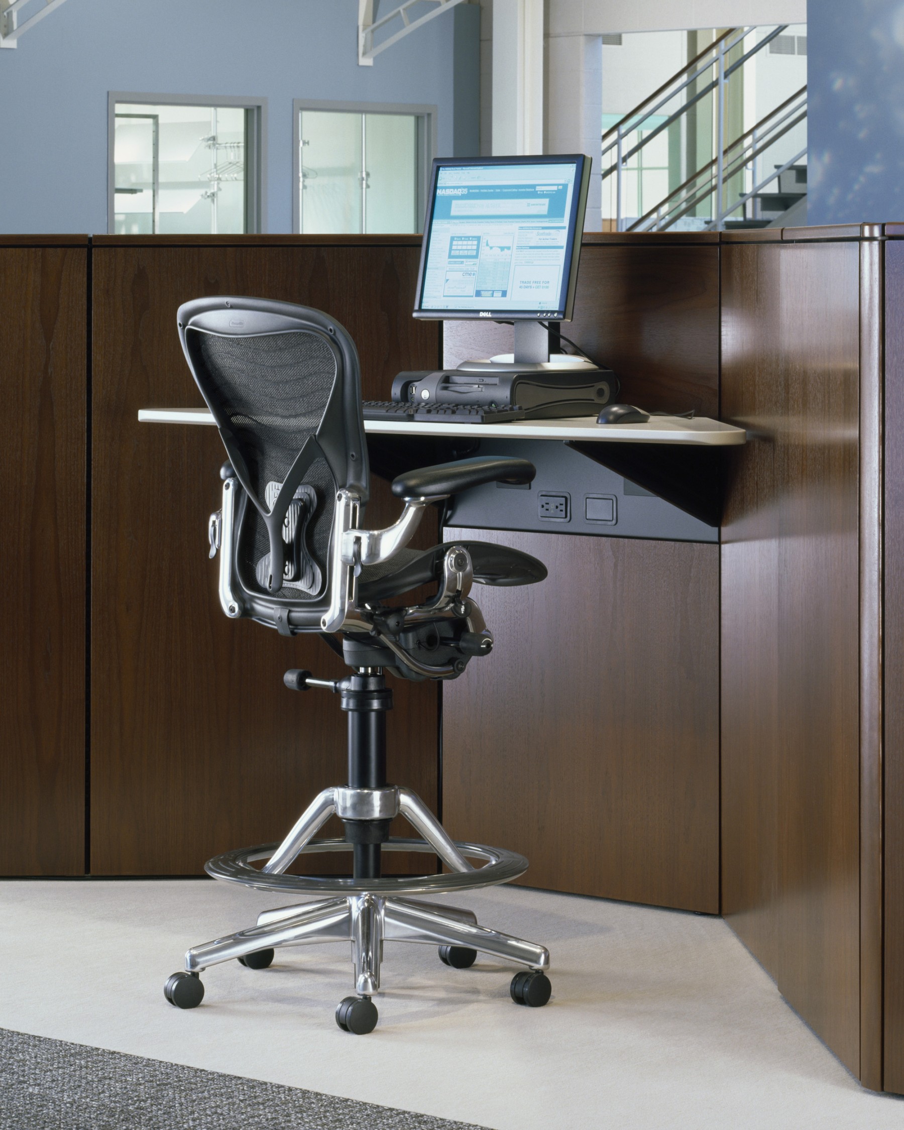 办公椅|高脚椅|办公家具|设计师家具|艾龙高脚椅