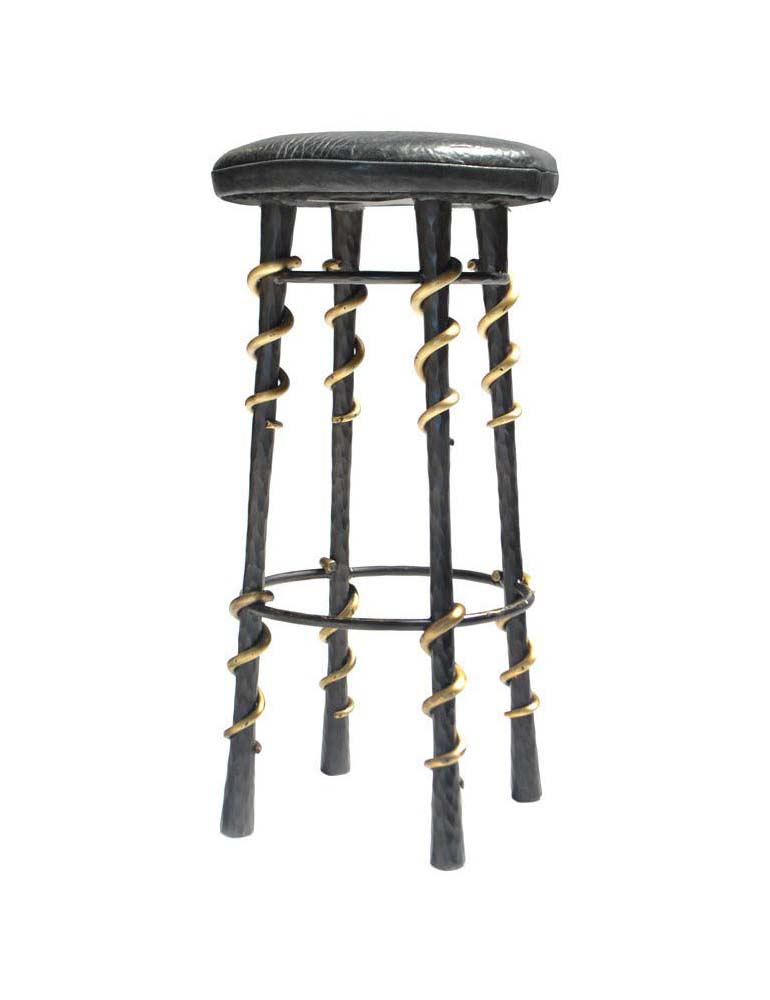 [创意家具 - 坐具|吧椅/凳子|办公家具|设计师家具|蛇型吧凳]