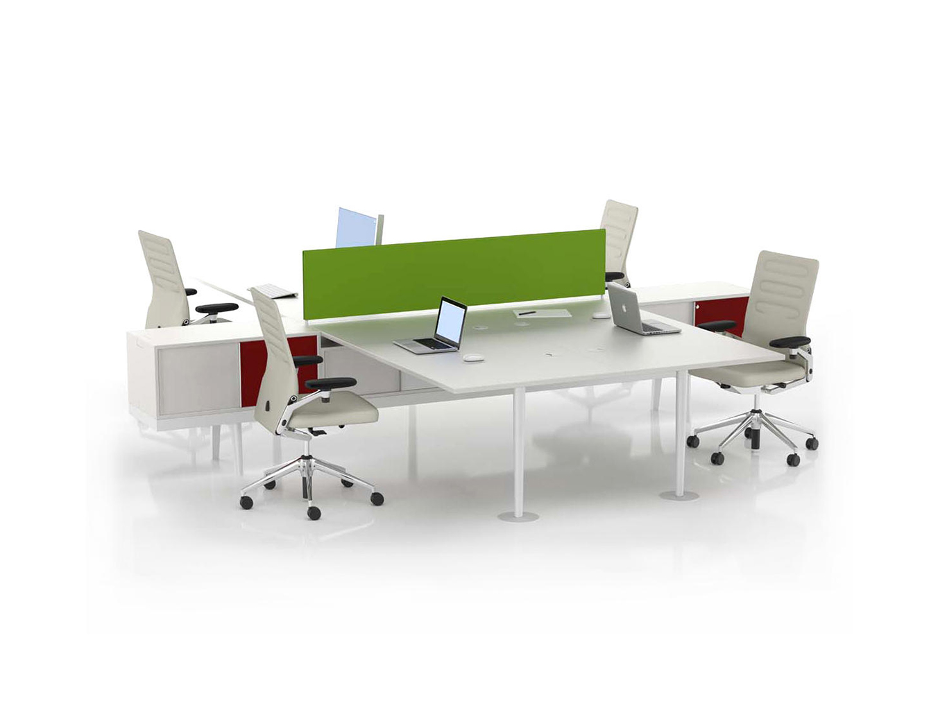 办公屏风|办公屏风系统|办公家具|设计师家具|Level 34 多功能台柜组合