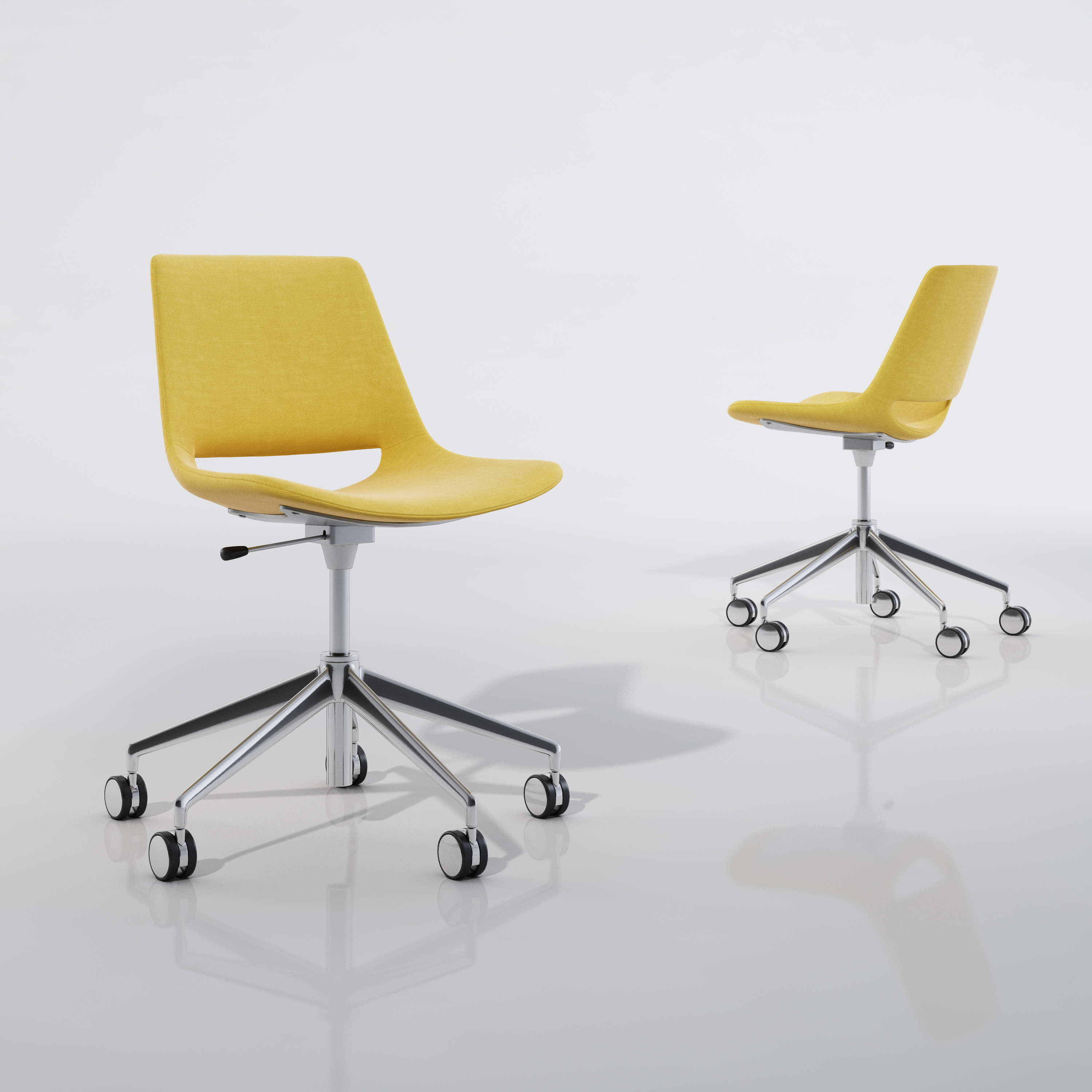 培训家具|布面培训椅|办公家具|设计师家具|Palm 会议椅/职员椅