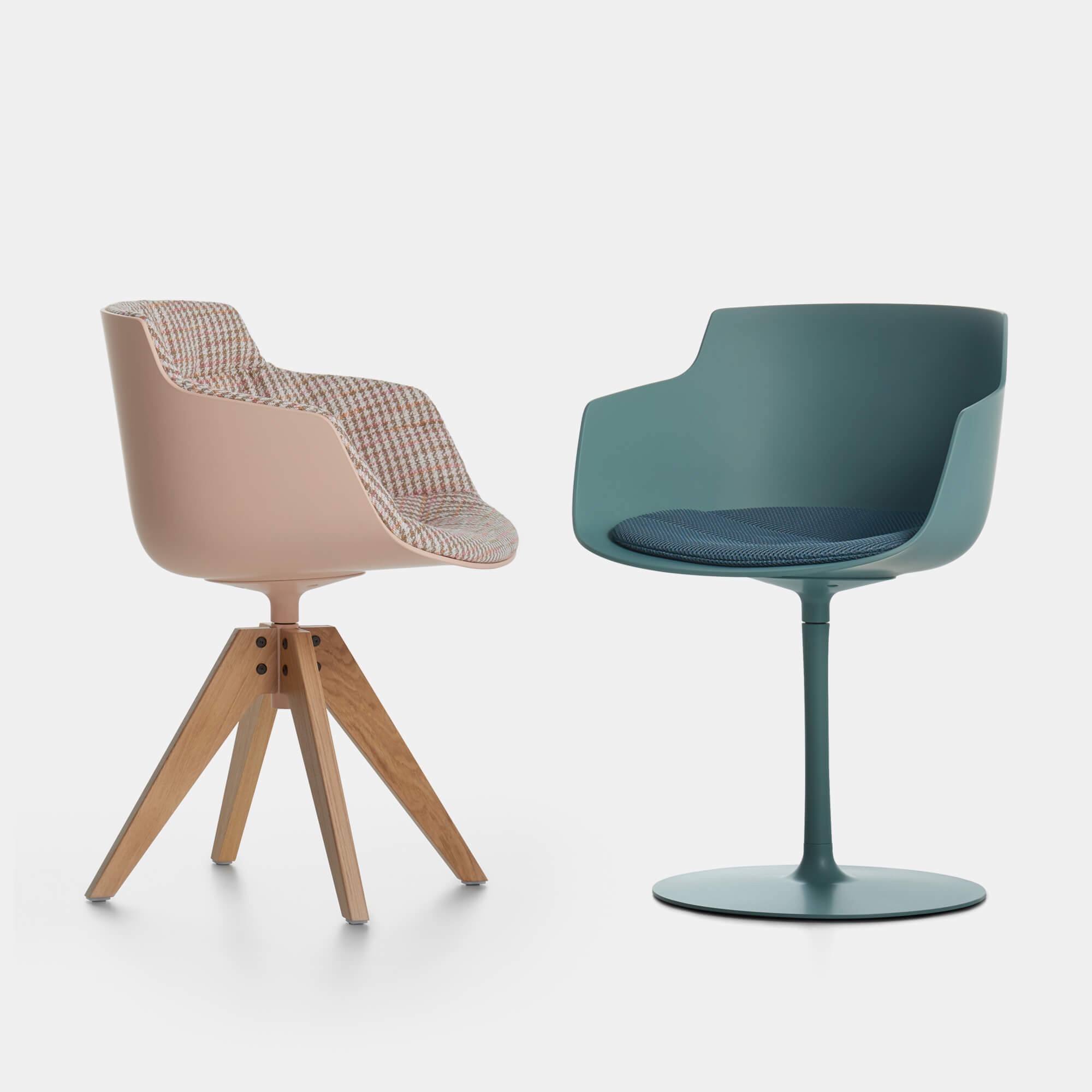 创意家具 - 坐具|餐椅|办公家具|设计师家具|FLOW SLIM COLOR  洽谈椅/餐椅