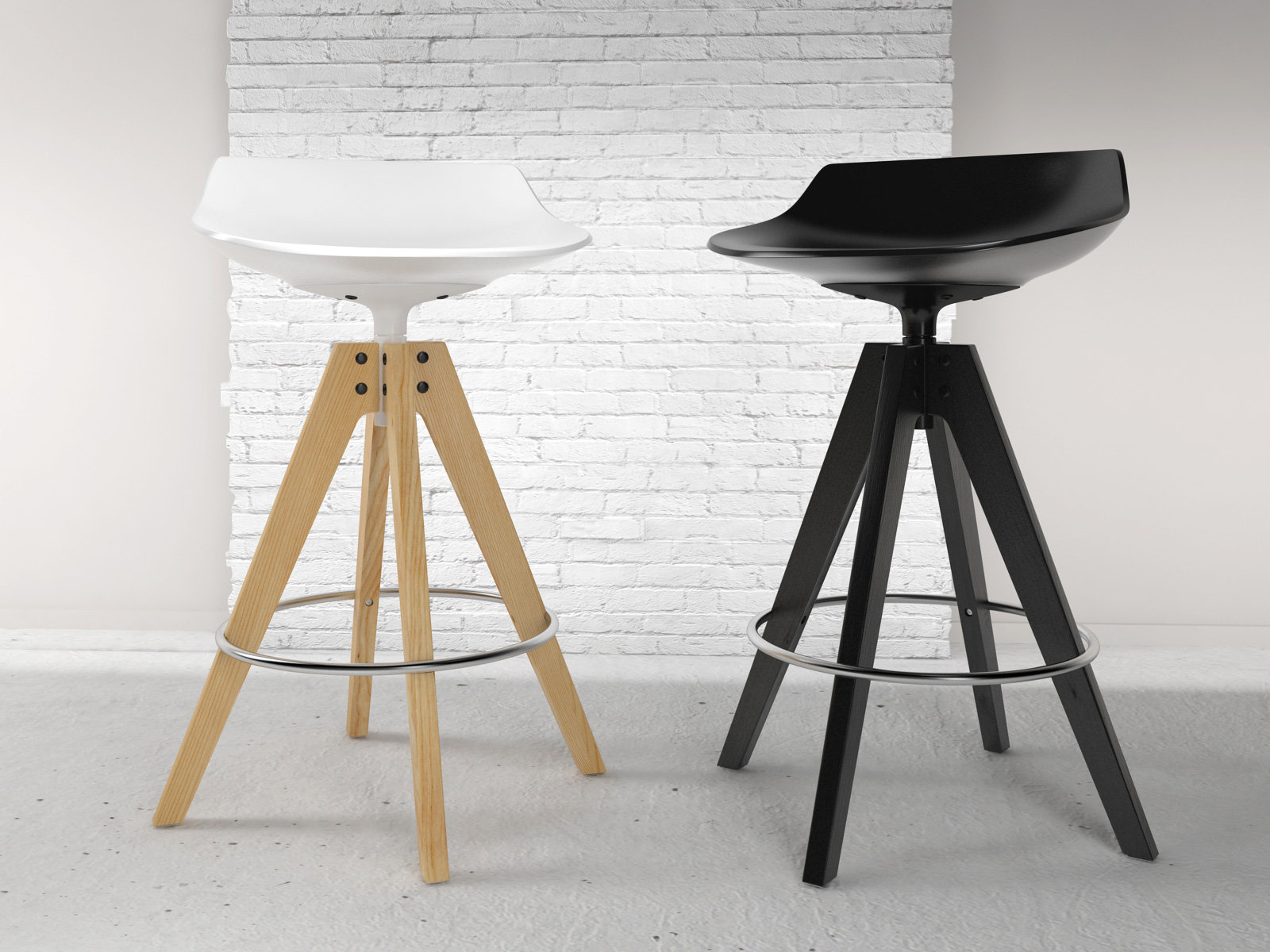 创意家具 - 坐具|吧椅/凳子|办公家具|设计师家具|FLOW STOOL 吧椅