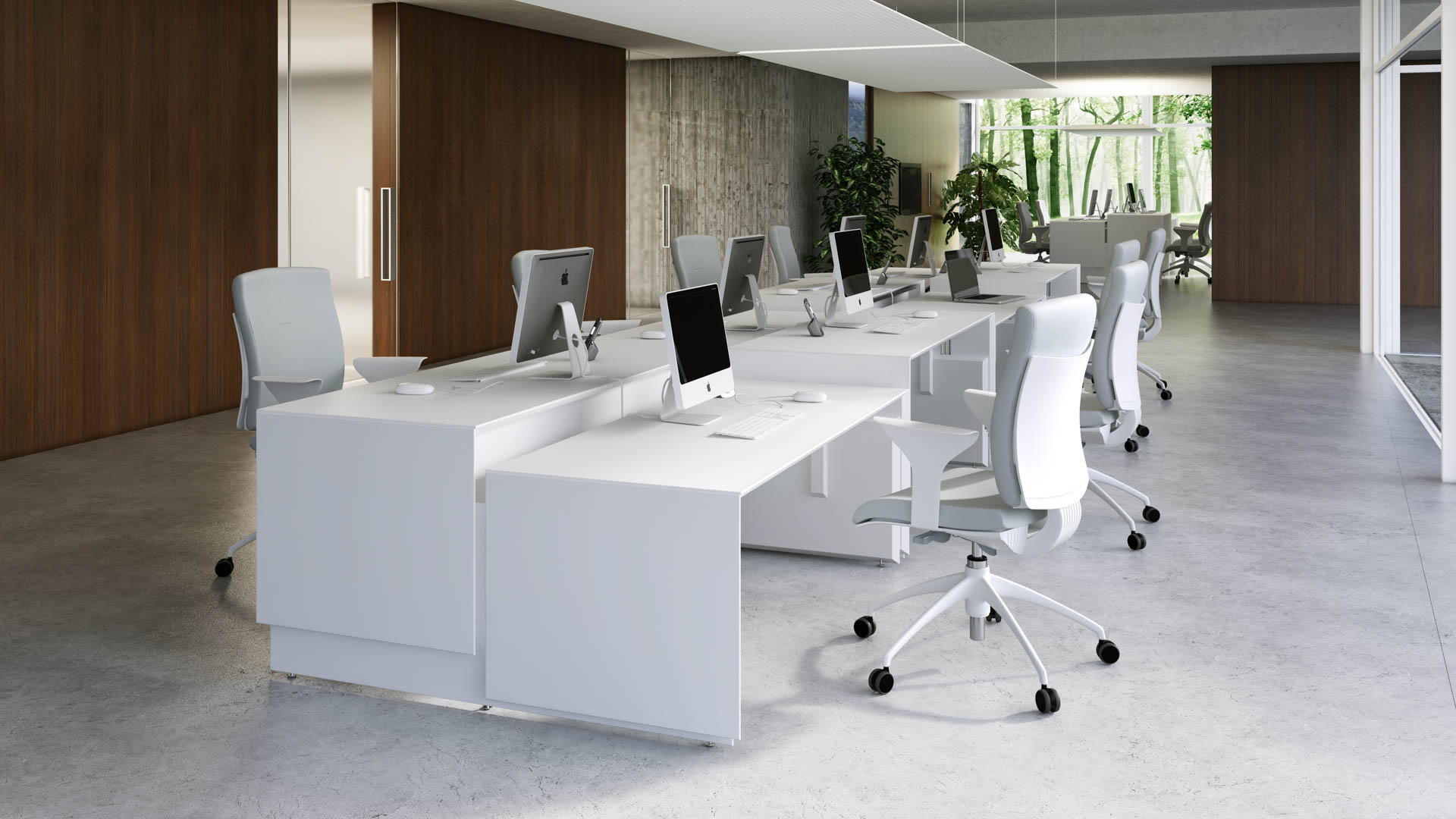 办公屏风|办公屏风系统|办公家具|设计师家具|Quaranta5 组合办公台系列