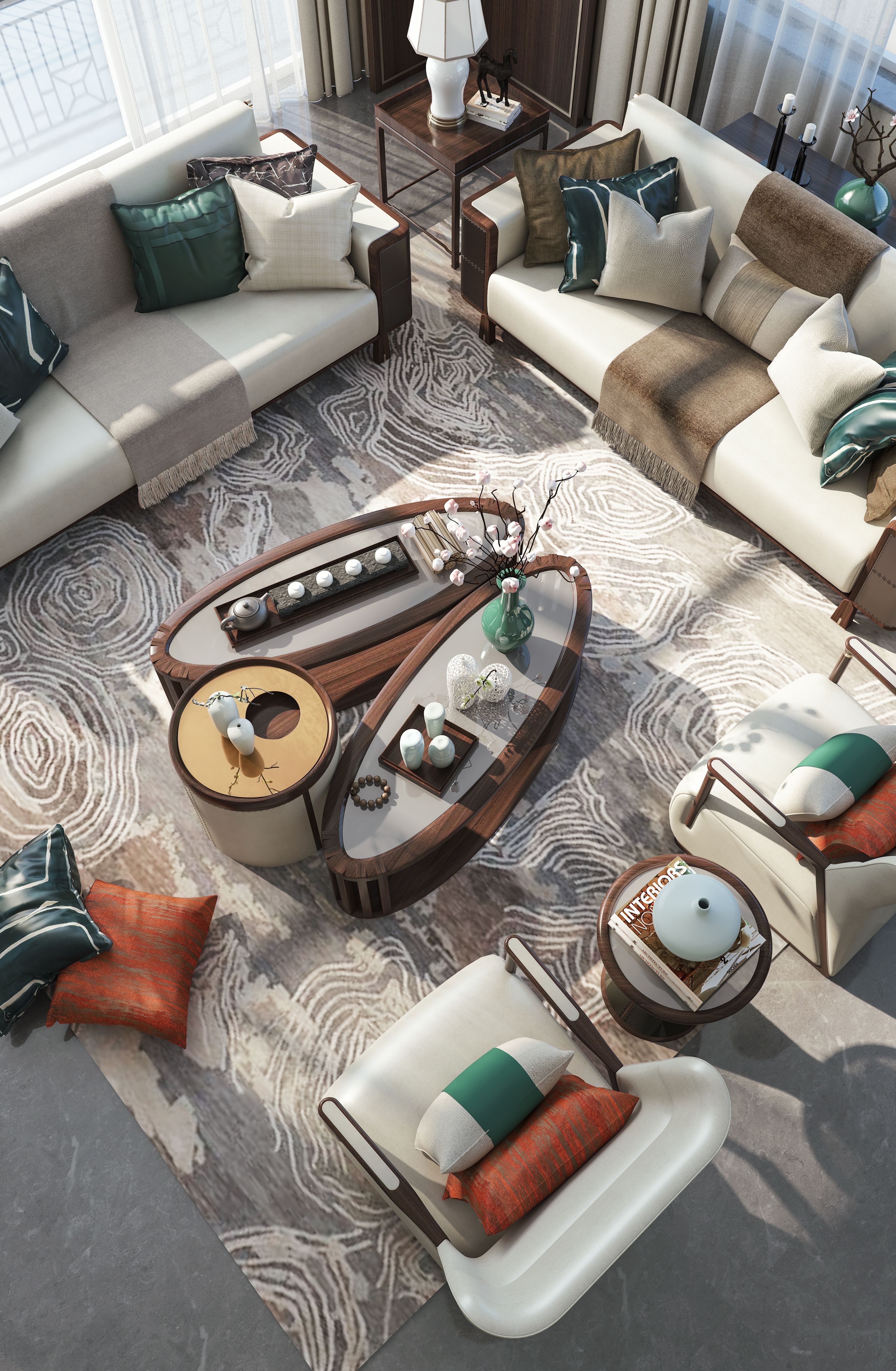 创意家具 - 桌几|茶几/边几|办公家具|设计师家具|本然-椭圆茶几