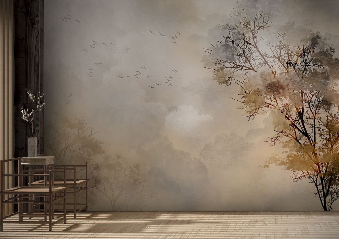 创意家具 - 附件|装饰画/墙饰|办公家具|设计师家具|迷雾从林-原创定制壁画