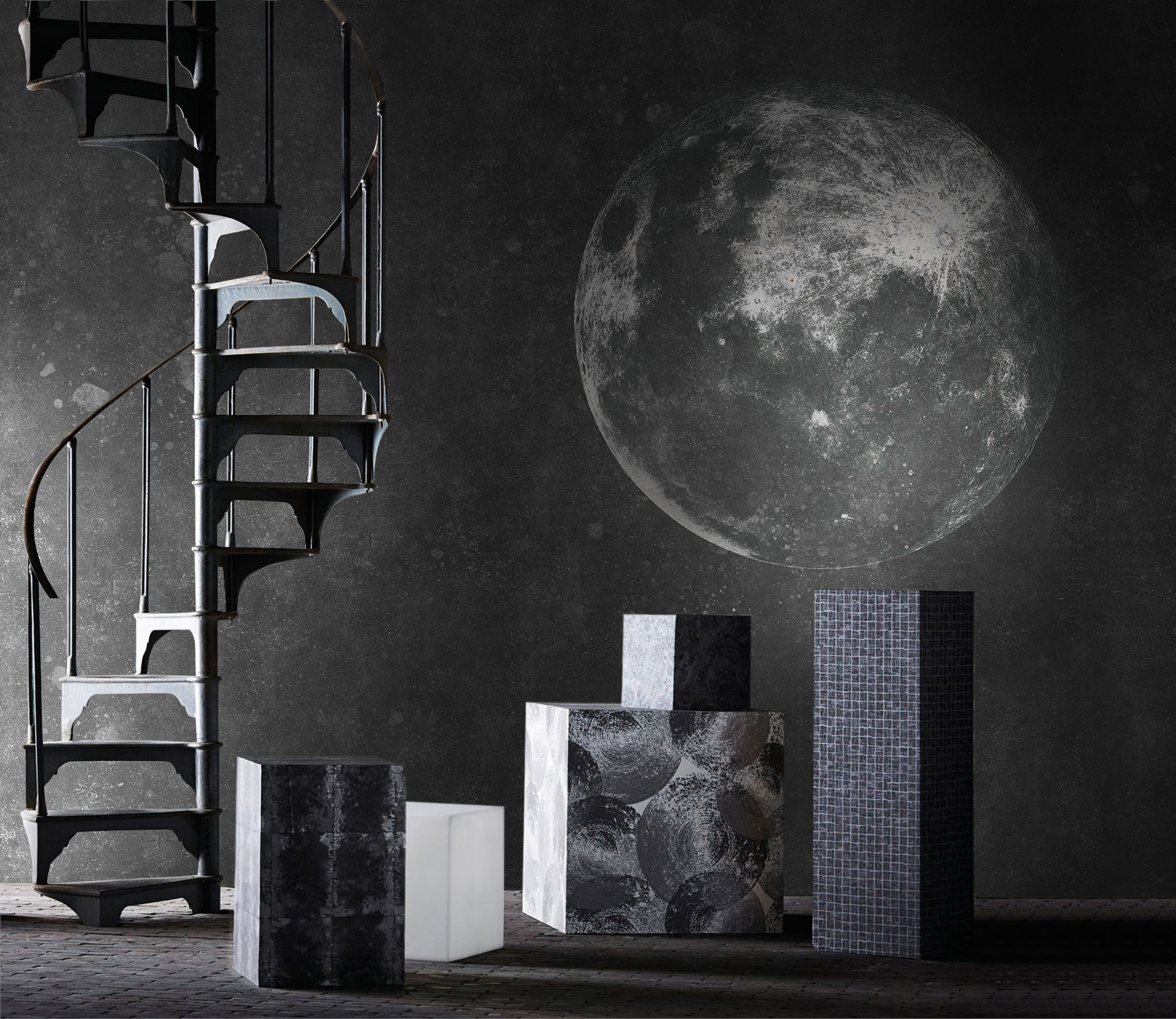 创意家具 - 附件|装饰画/墙饰|办公家具|设计师家具|星球-原创定制壁画