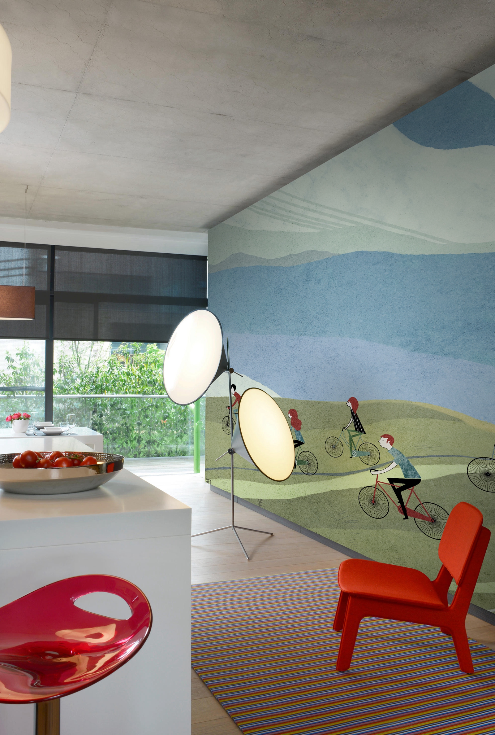 创意家具 - 附件|装饰画/墙饰|办公家具|设计师家具|秋游-原创定制壁画