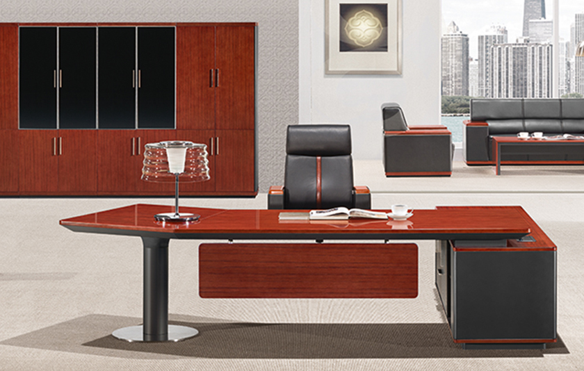 [办公台|经典大班台|办公家具|设计师家具|CG-B2012]