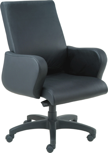 [办公椅|传统中班椅|办公家具|设计师家具|真皮中班椅]