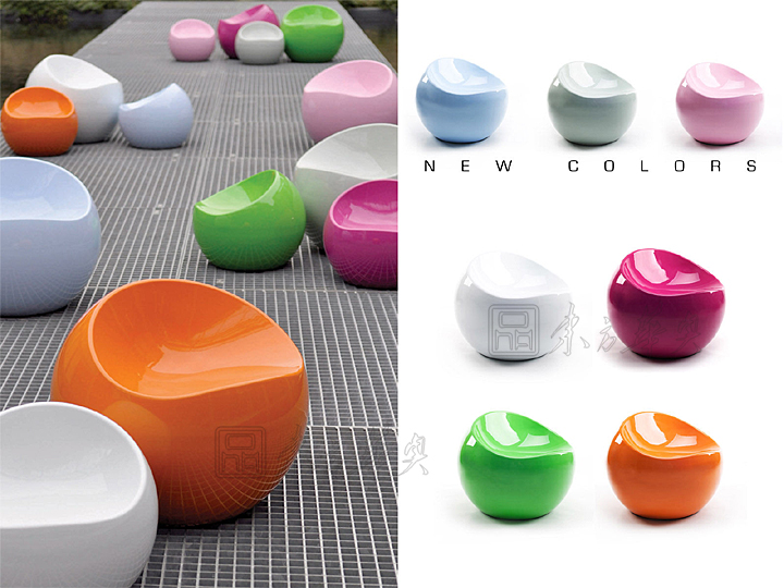 现代经典休闲椅|塑料休闲椅|办公家具|蒲团球椅|球椅，休闲椅，设计师椅