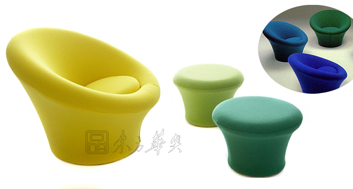 现代经典休闲椅|布面休闲椅|办公家具|蘑菇休闲椅|休闲椅，布面休闲椅，设计师椅