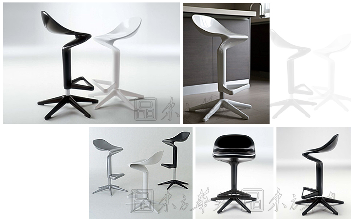 现代经典休闲椅|吧椅|办公家具|汤匙椅|休闲椅，吧椅，塑料椅，设计师椅，高脚椅，升降吧椅