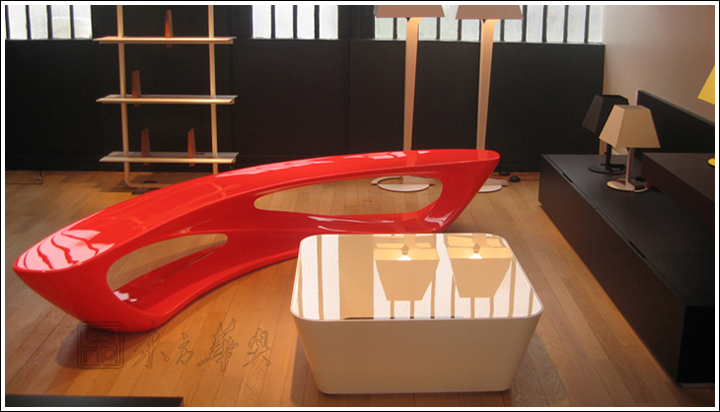 现代经典休闲椅|凳子|办公家具|Amanda Levete流线型休闲凳