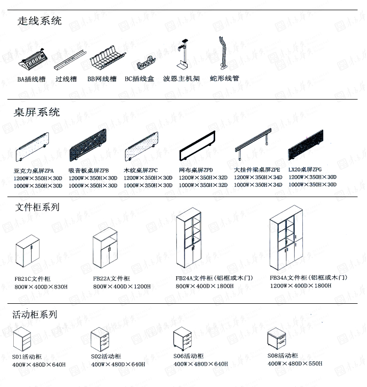 系统办公家具|Bri|办公家具|Bri柏瑞斯|现代时尚简约员工办公桌，职员桌，办公屏风