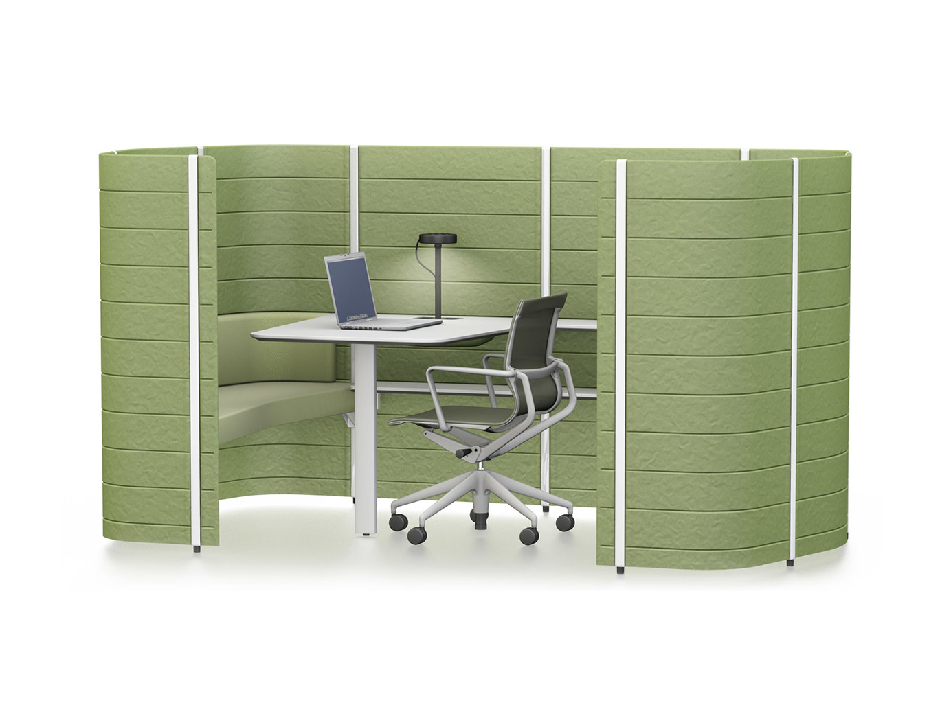 [会议台|静音舱/洽谈屋|办公家具|万象城(中国)家具|Workbays Focus 1]
