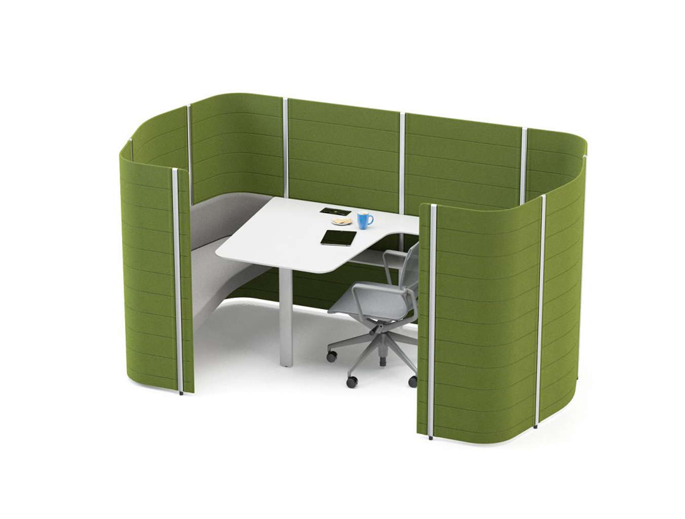 会议台|静音舱/洽谈屋|办公家具|万象城(中国)家具|Workbays Focus 1