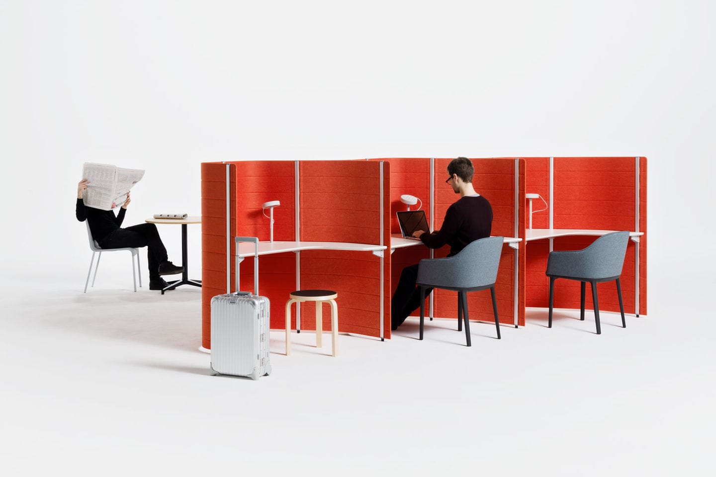 会议台|静音舱/洽谈屋|办公家具|万象城(中国)家具|Workbays Focus 1