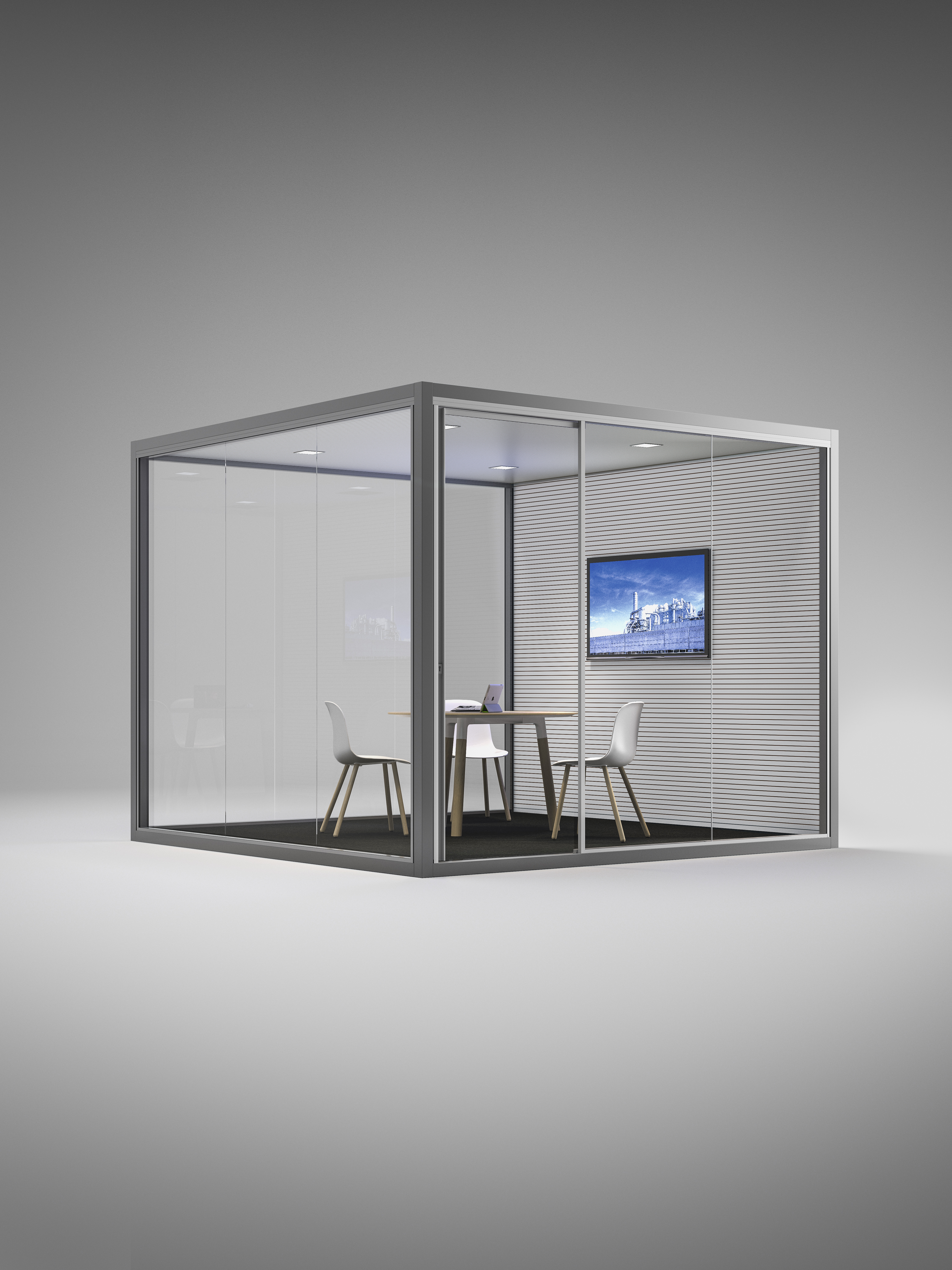 会议台|静音舱/洽谈屋|办公家具|万象城(中国)家具|Acoustic Room Mini 隔音屋