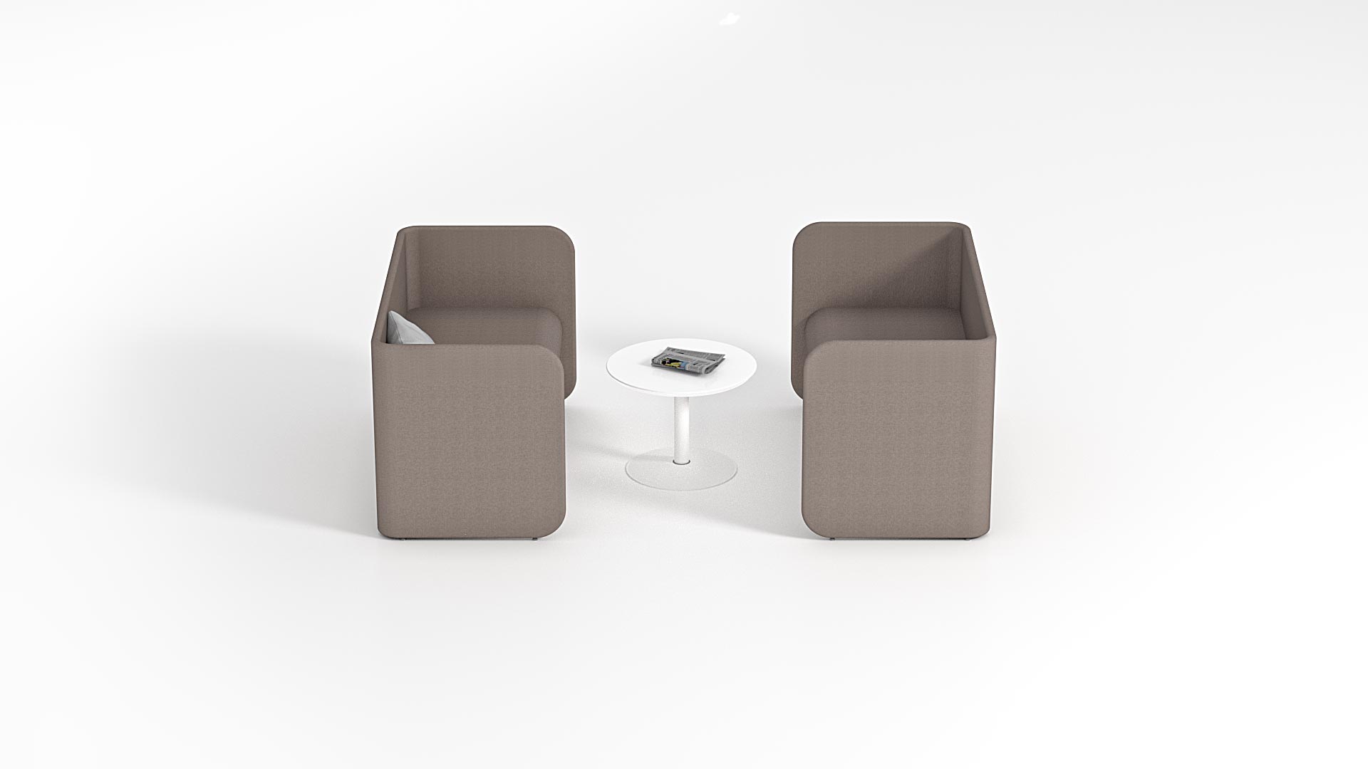 办公屏风|屏风工作站|办公家具|万象城(中国)家具|Hug Modular Pods 工作卡位
