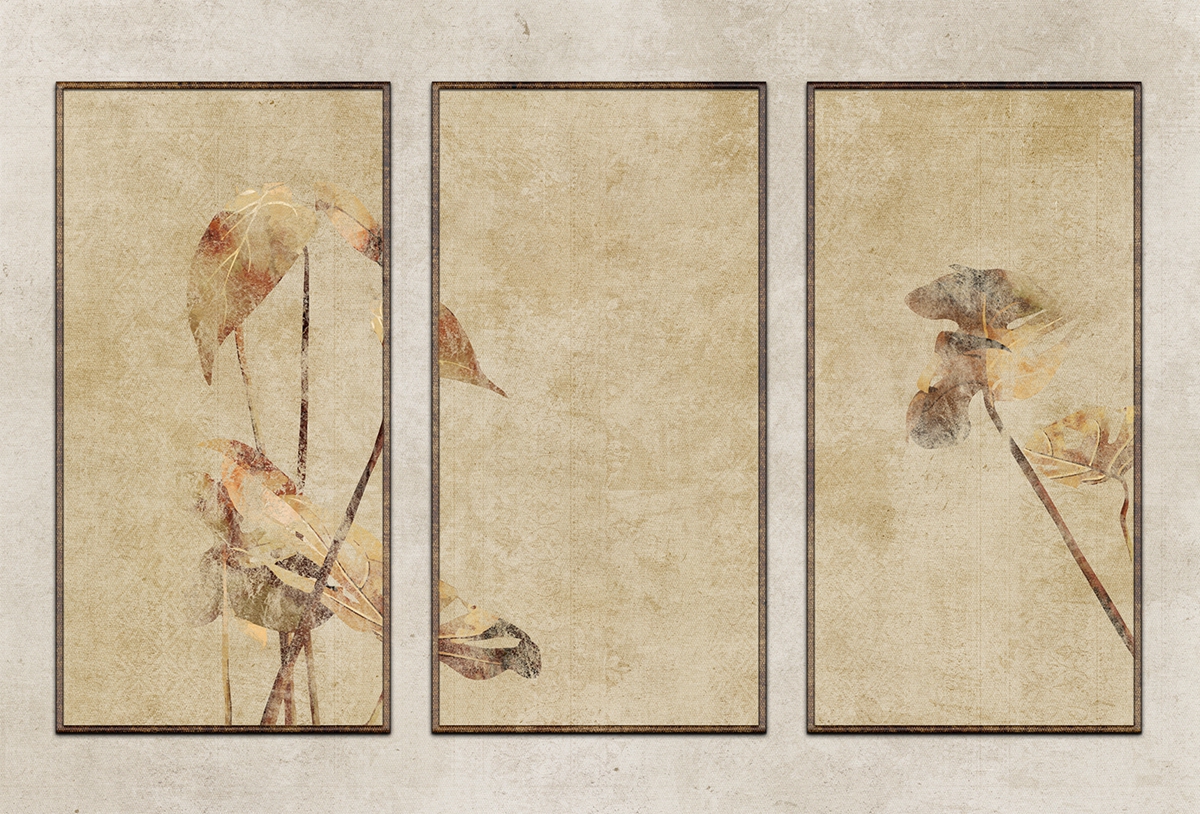 [万象城网页版 - 附件|装饰画/墙饰|办公家具|万象城(中国)家具|龟背竹-原创定制壁画]