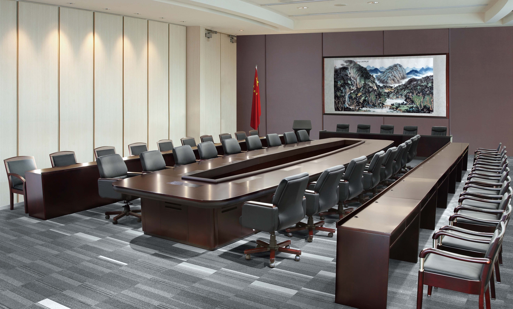 会议台|实木会议台|办公家具|万象城(中国)家具|会议台