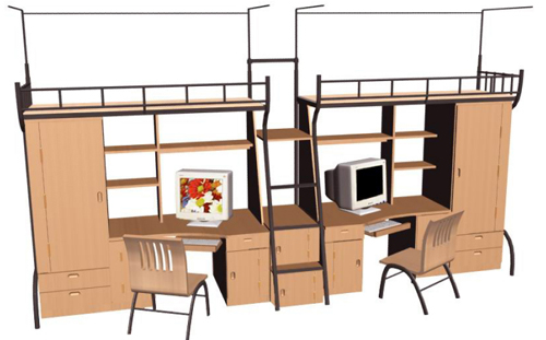[学校家具|学生公寓床|办公家具|万象城(中国)家具|公寓床]
