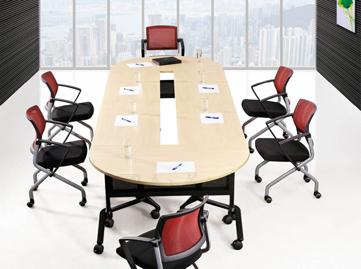 [会议台|板式会议台|办公家具|万象城(中国)家具|板式会议台]