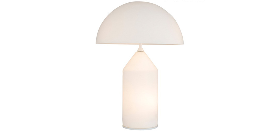 [万象城网页版 - 灯饰|台灯|办公家具|万象城(中国)家具|oluce Atollo Table lamp 蘑菇现代玻璃台灯]