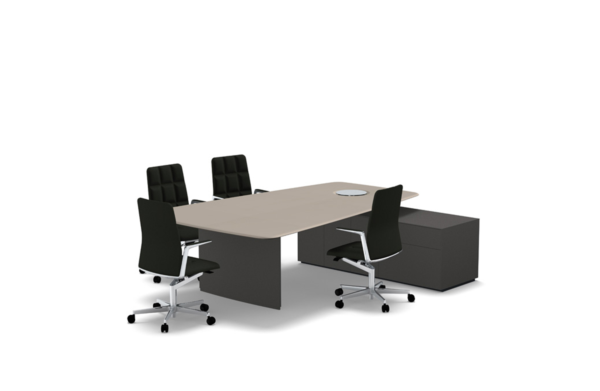 办公台|时尚大班台|办公家具|万象城(中国)家具|KEYPIECE COMMUNICATION DESK.大班台