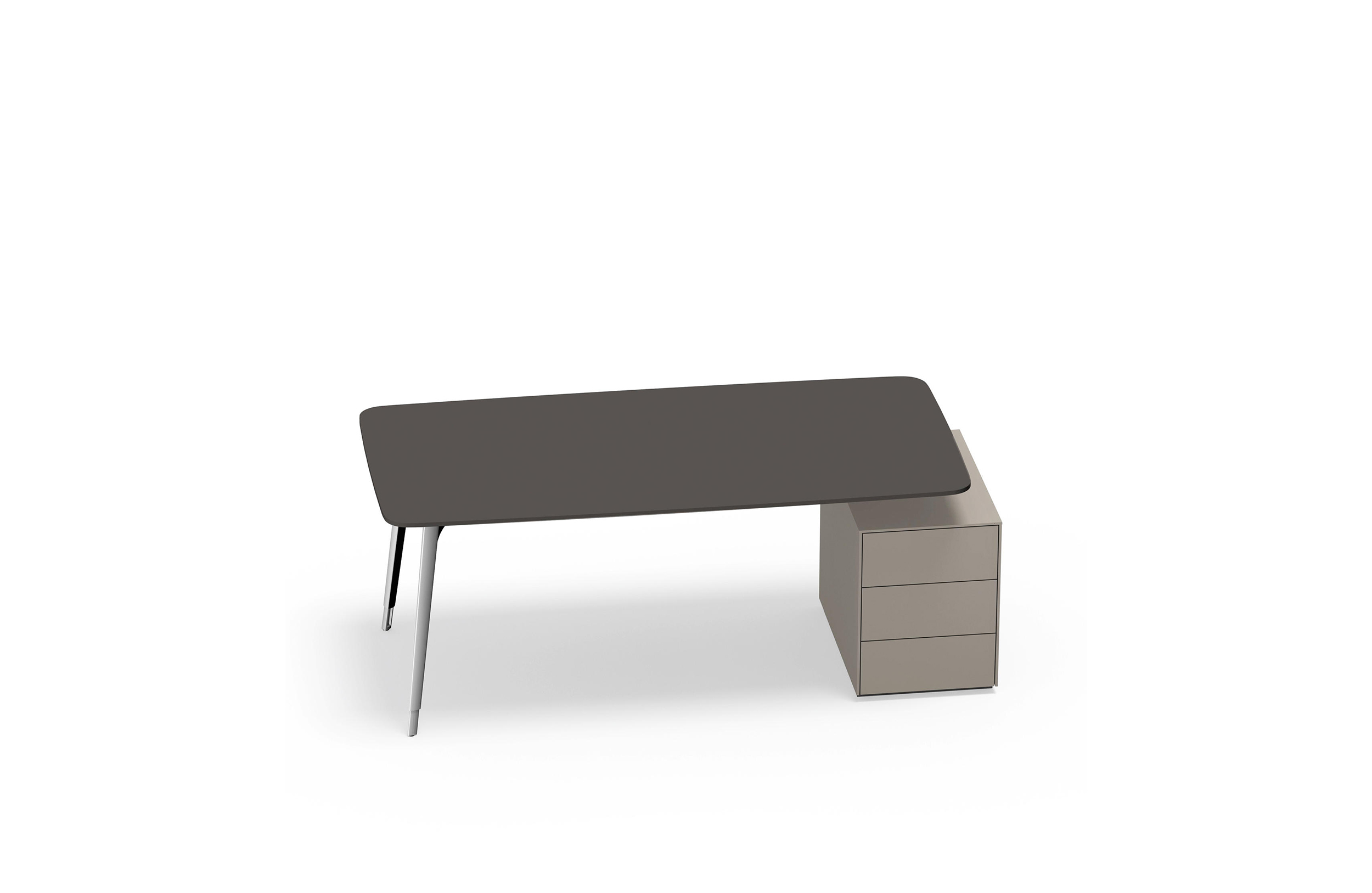 办公台|时尚中班台|办公家具|万象城(中国)家具|KEYPIECE MANAGEMENT DESK.独立班台