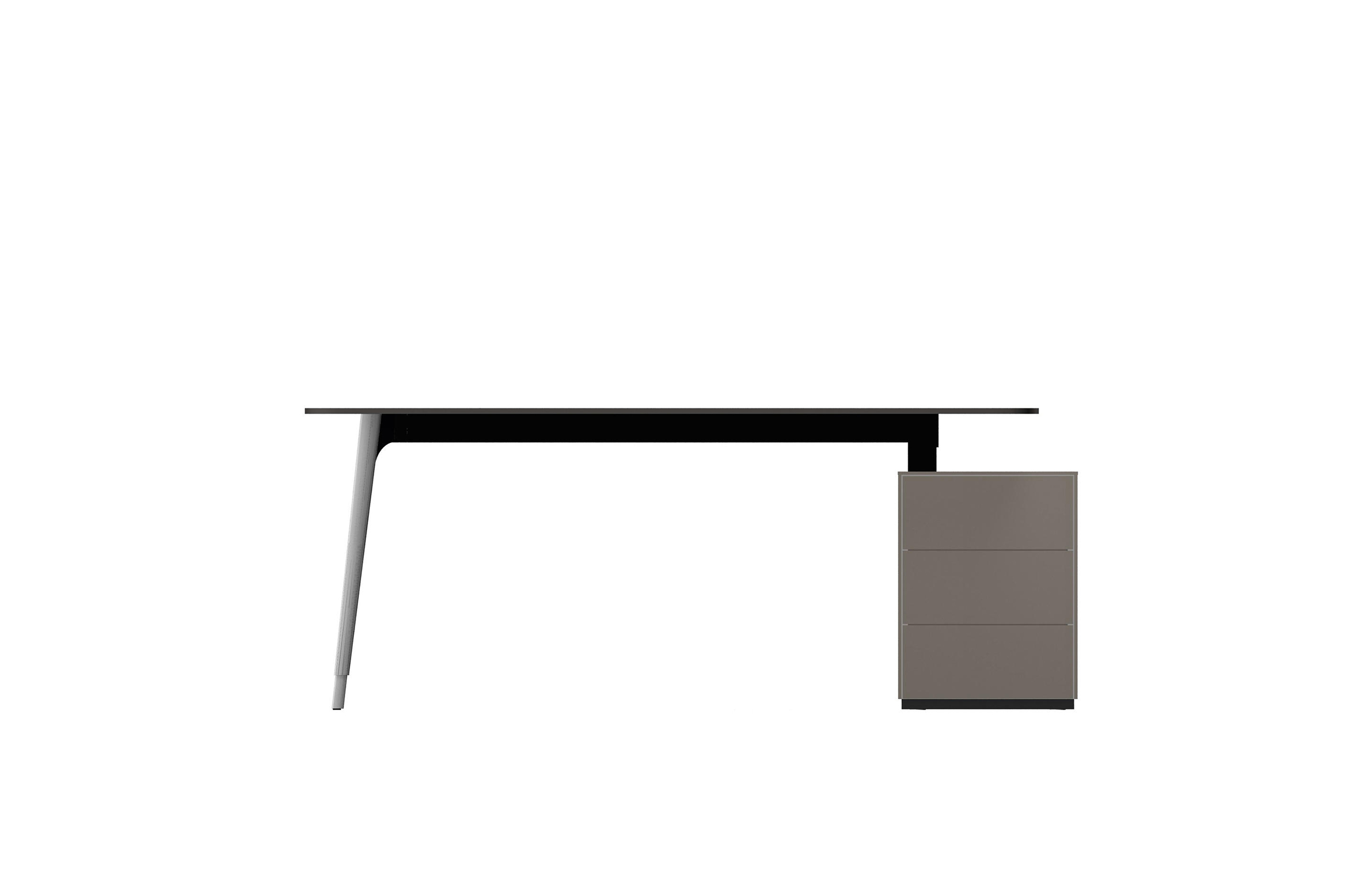 办公台|时尚中班台|办公家具|万象城(中国)家具|KEYPIECE MANAGEMENT DESK.独立班台