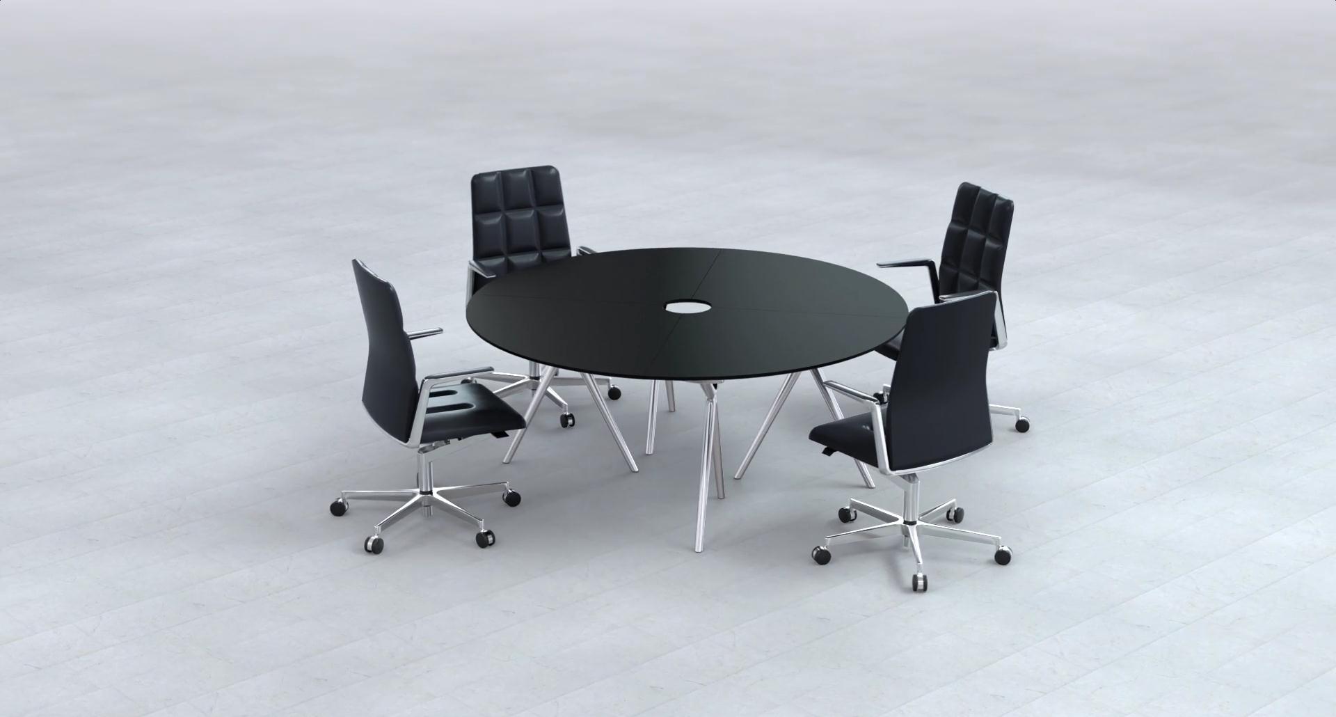 会议台|实木会议台|办公家具|万象城(中国)家具|ConferenceX-组合会议台