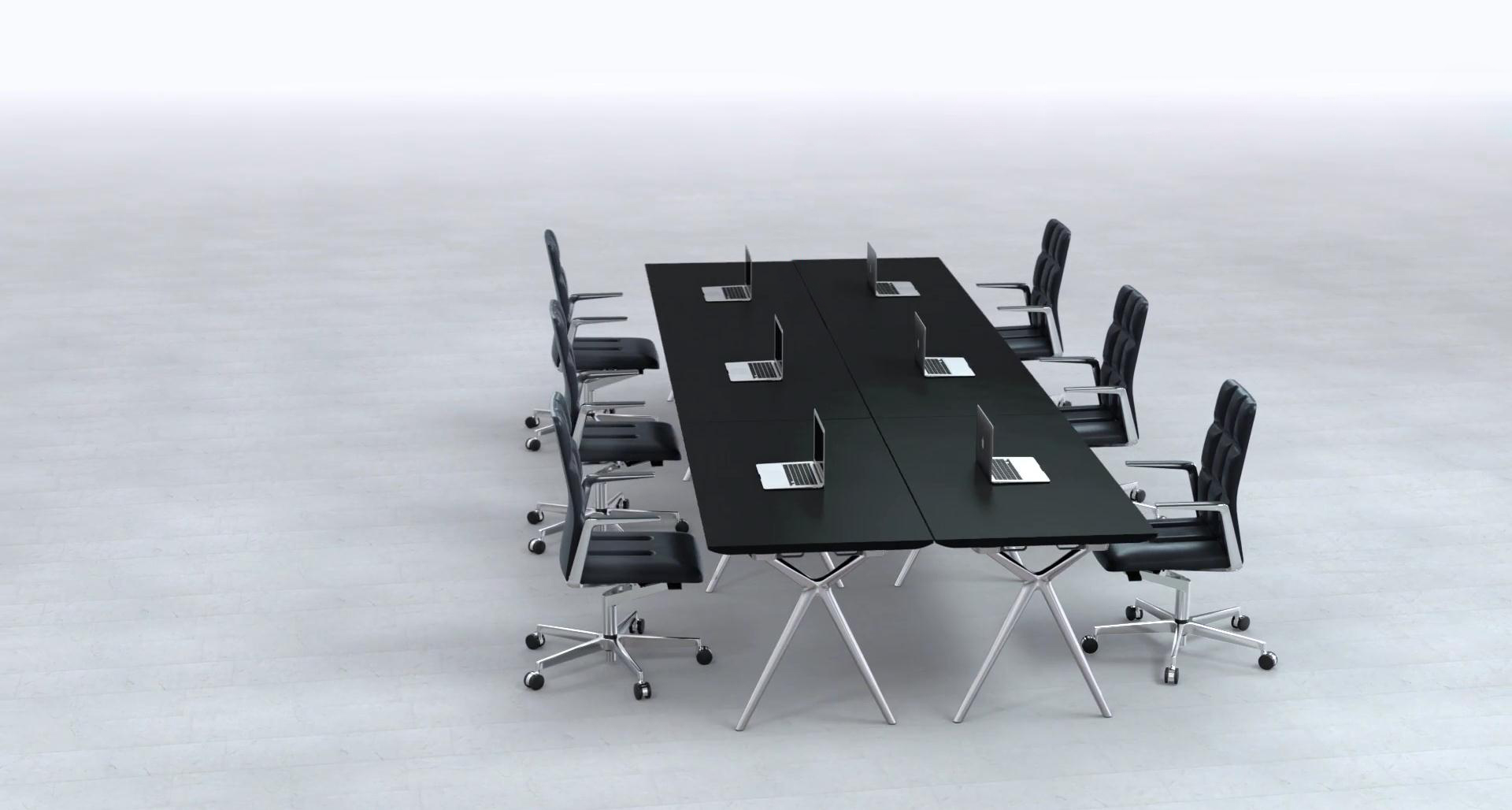 会议台|实木会议台|办公家具|万象城(中国)家具|ConferenceX-组合会议台