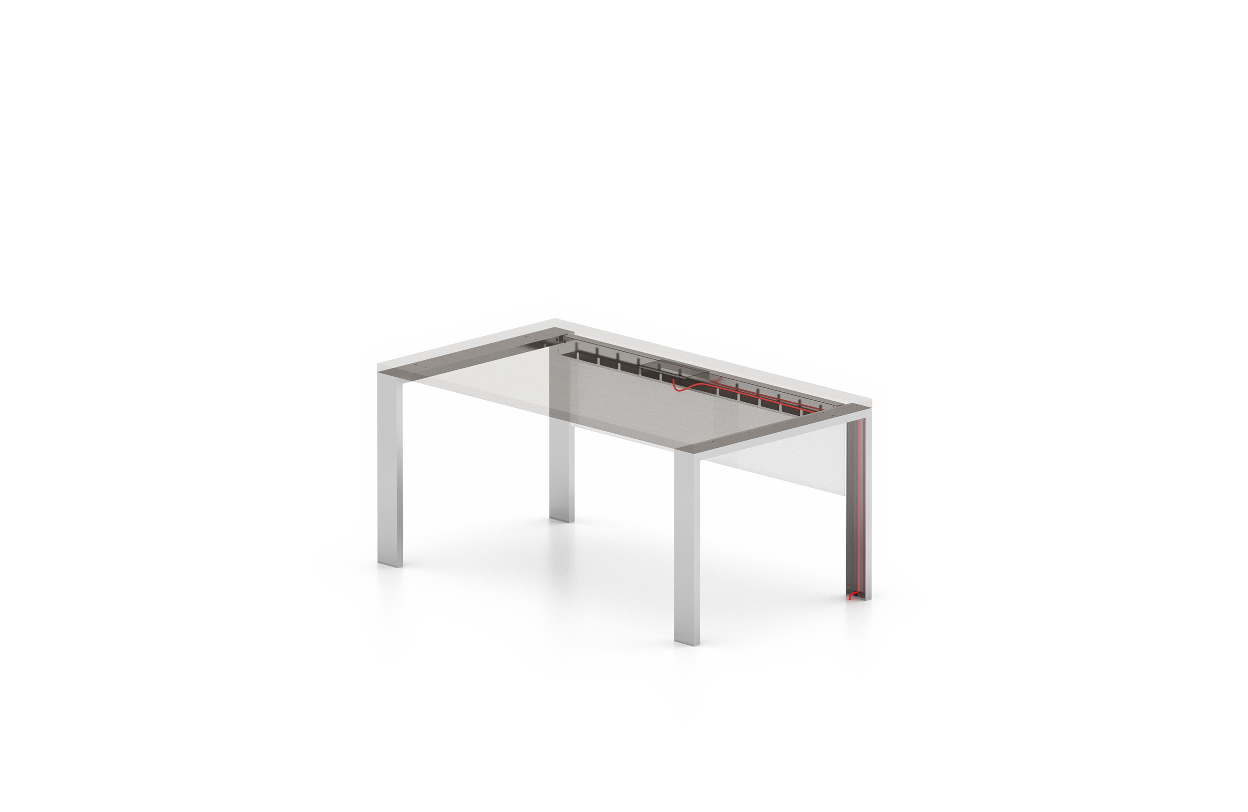 会议台|实木会议台|办公家具|万象城(中国)家具|FRAME LITE会议台