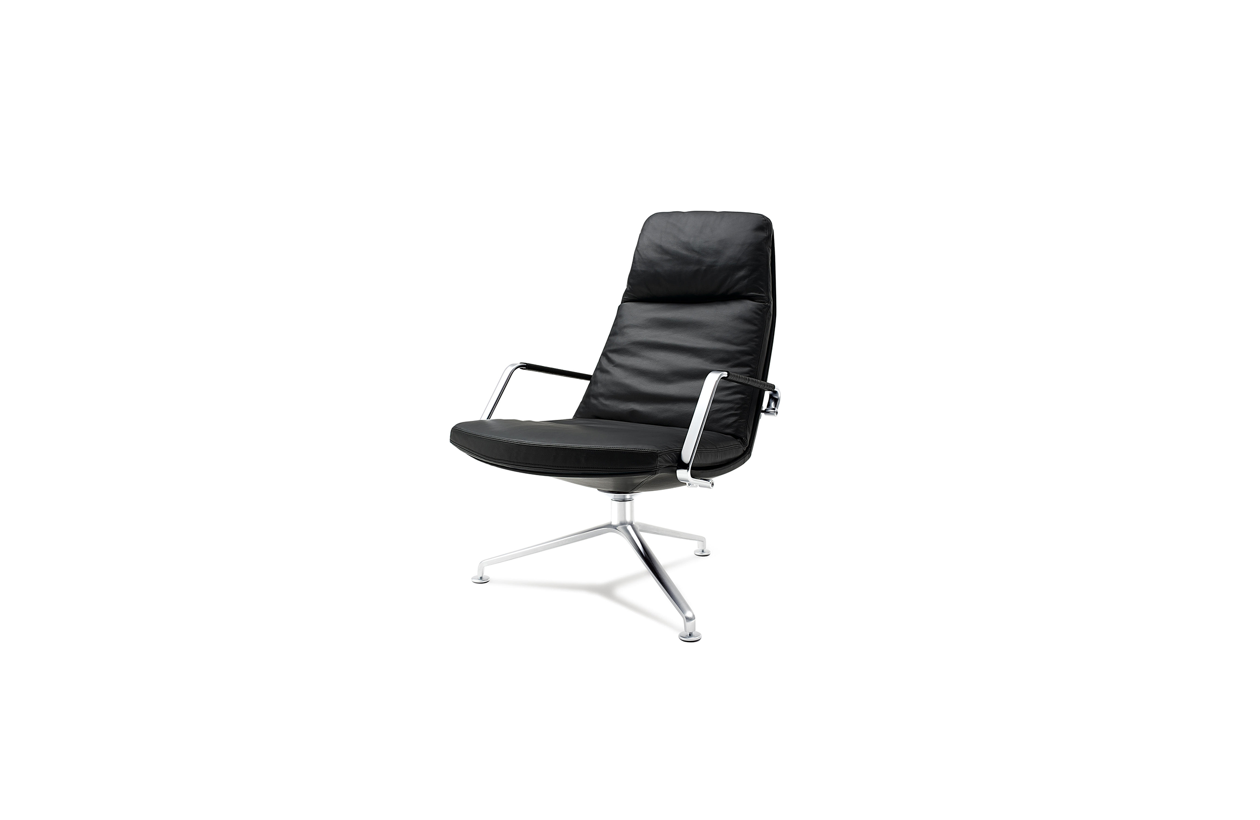 [办公椅|现代真皮中班椅|办公家具|万象城(中国)家具|FK 86 Lounge.]