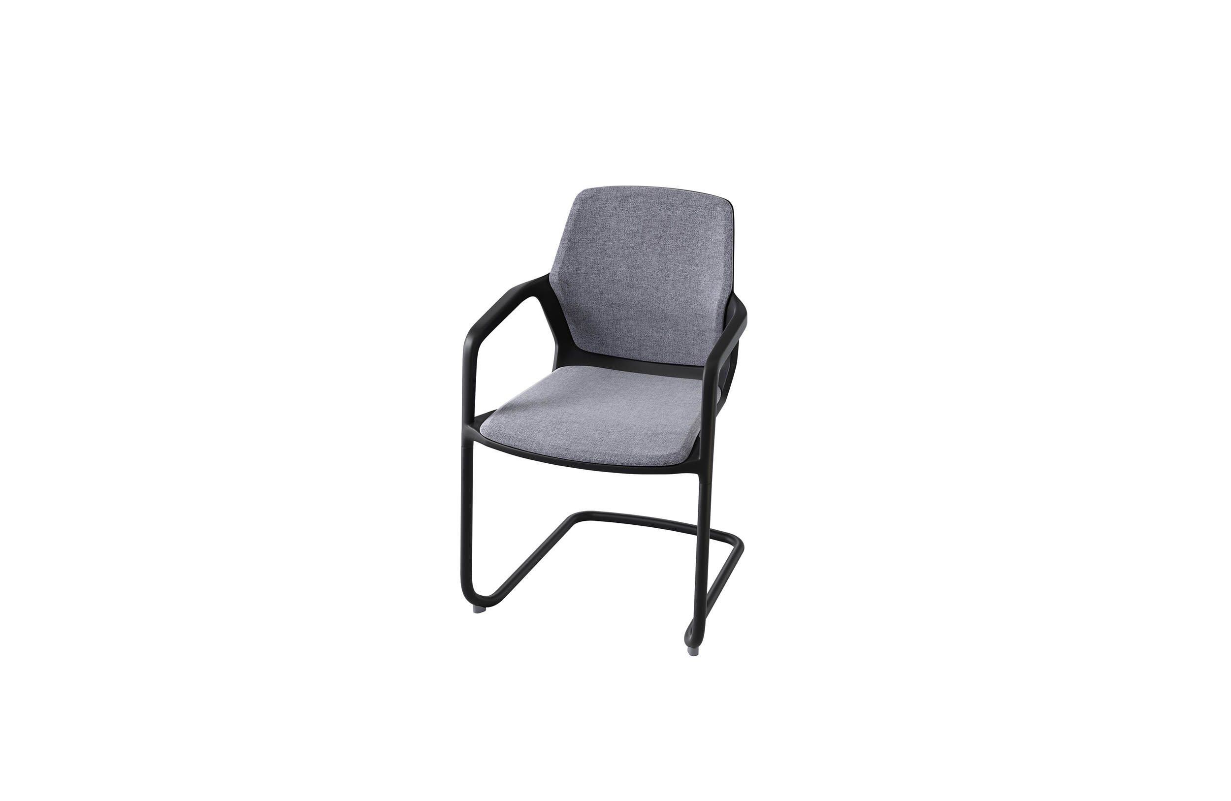 培训家具|布面培训椅|办公家具|万象城(中国)家具|现代悬臂椅