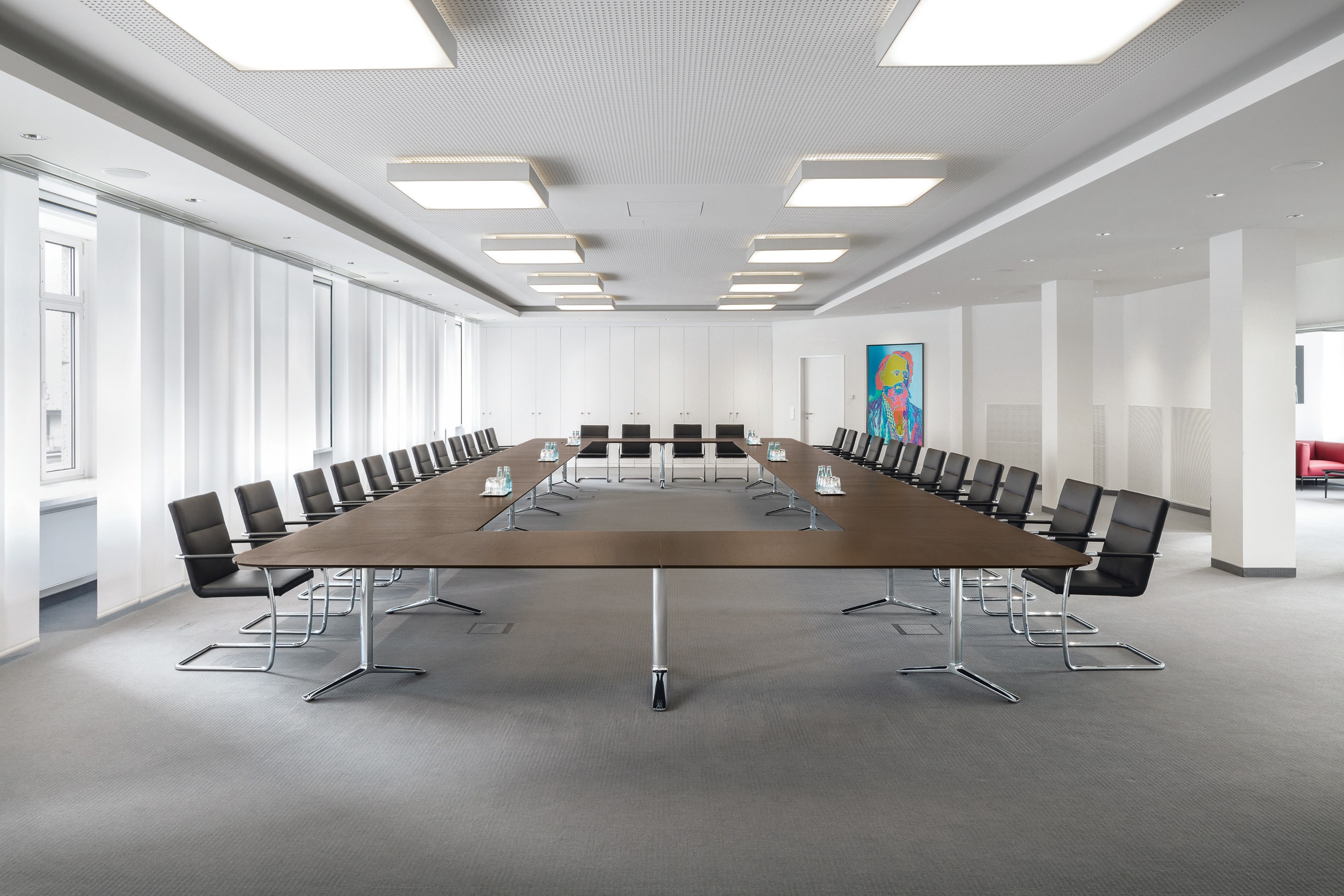 会议台|实木会议台|办公家具|万象城(中国)家具|Talk系列会议桌