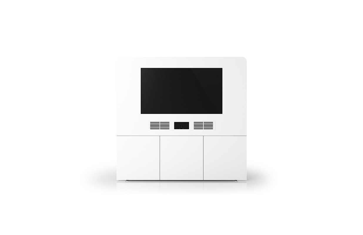 [HUB视频系统|HUB视频应用|办公家具|万象城(中国)家具|W4视频会议系统桌]